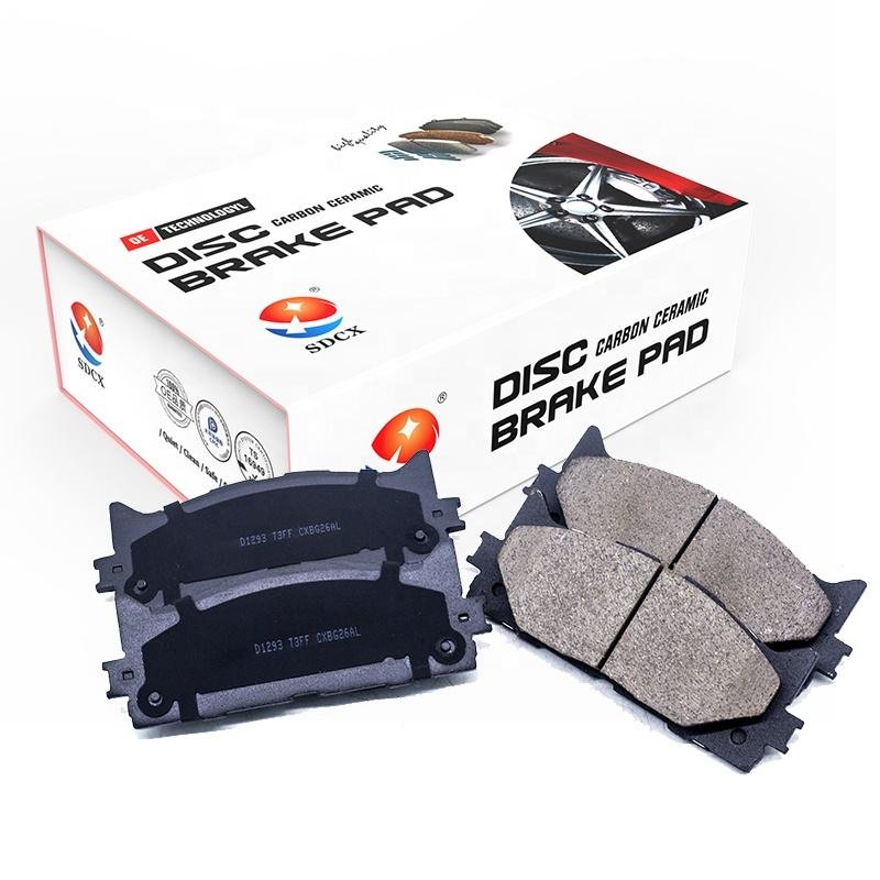 Support Sample SDCX D1222 No Noise Ceramic Front Brake Pads for Toyota Camry